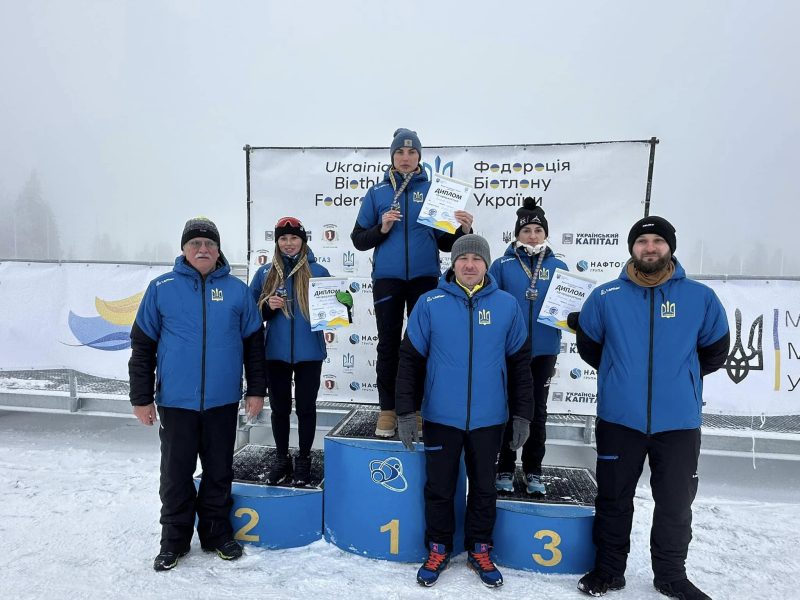 Біатлоністи з Сумщини виграли спринти на чемпіонаті України