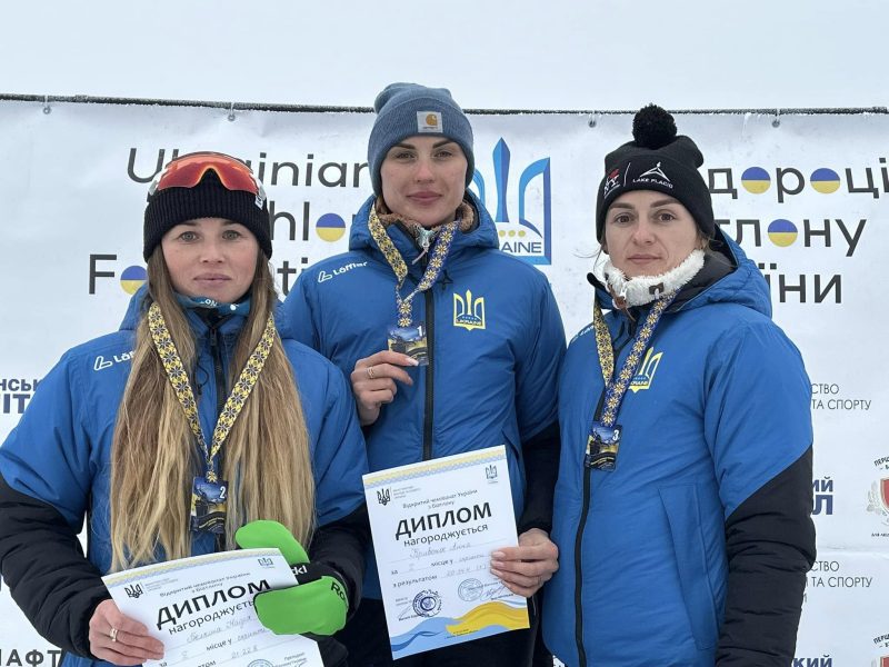 Біатлоністи з Сумщини виграли спринти на чемпіонаті України