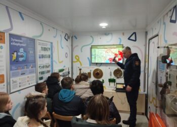 До Конотопа завітав мобільний клас безпеки