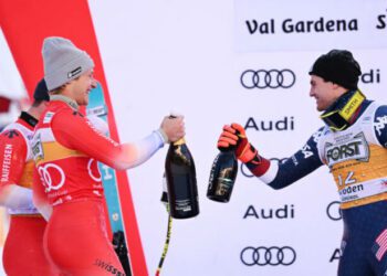 Гірські лижі. Третій тріумф у сезоні. Одерматт виграв швидкісний спуск