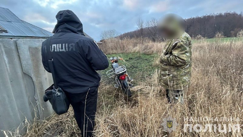 На Охтирщині 18-річний хлопець вкрав мопед, щоб злити з нього пальне