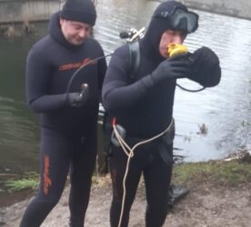 Шосткинські водолази тренувалися на Галенківському озері + Фото