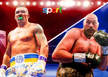 Велике прибуття. Усик та Ф’юрі взяли участь у медіашоу-презентації