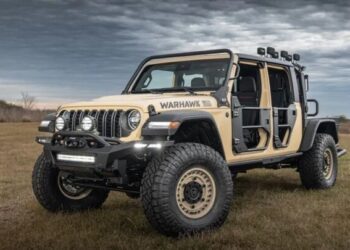 Сучасний Willys: представлено військовий позашляховик на базі Jeep Wrangler (ФОТО)