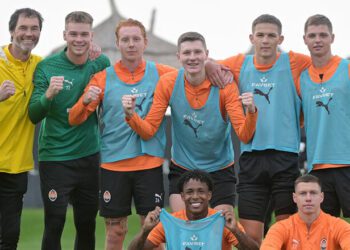 ФОТО. Шахтар передматчеве тренування перед першим спарингом у 2025 році