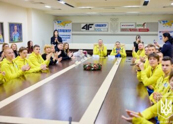 ФОТО. Відбулися проводи українських спортсменів на зимовий фестиваль ЄЮОФ