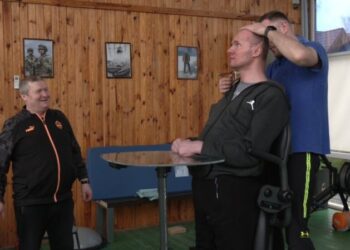 Як проходить реабілітація Віталія Шумея на Львівщині. Про відновлення військового з Шостки зняли репортаж кореспонденти Суспільного + Відео