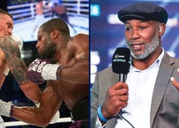 Леннокс Льюїс виніс свій вердикт з приводу спірного удару Дюбуа в бою з Усиком