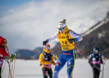 Лижні гонки. На секунду випередила конкурентку. Сундлінг виграла в спринті