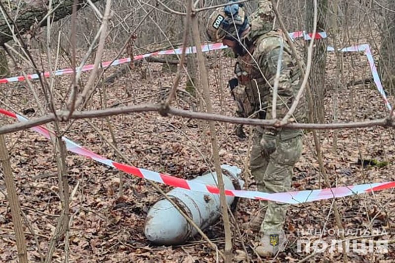 На Сумщині вибухотехніки поліції знищили ракету X-59, що не вибухнула