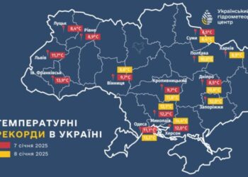 На Сумщині зафіксовано ще два температурні рекорди