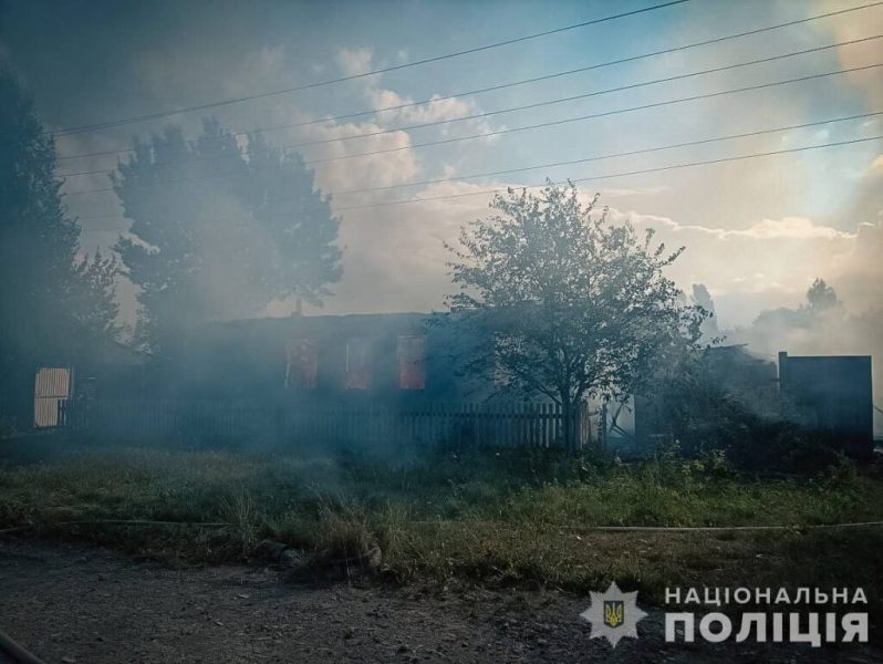 Поліція Сумщини показали наслідки ворожих обстрілів з боку рф