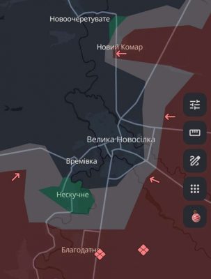 Росіяни готуються штурмувати Велику Новосілку на Донеччині – УП