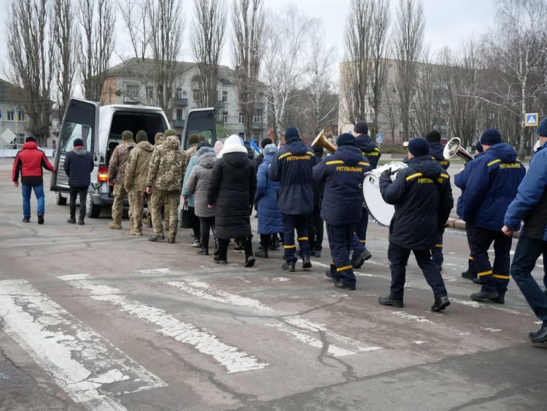 Став до лав “небесного” війська: у Ромнах попрощалися з Сергієм Ситником