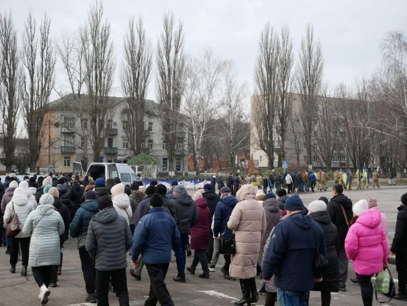 Став до лав “небесного” війська: у Ромнах попрощалися з Сергієм Ситником