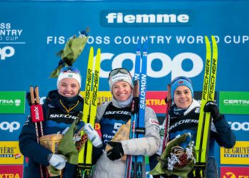 Тур де Скі. Долю вирішили мілісекунди. Фендріх перемогла в спринті