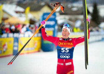 Тур де Скі. Вольова перемога Слінд, Діггінс фінішувала в десятці найкращих