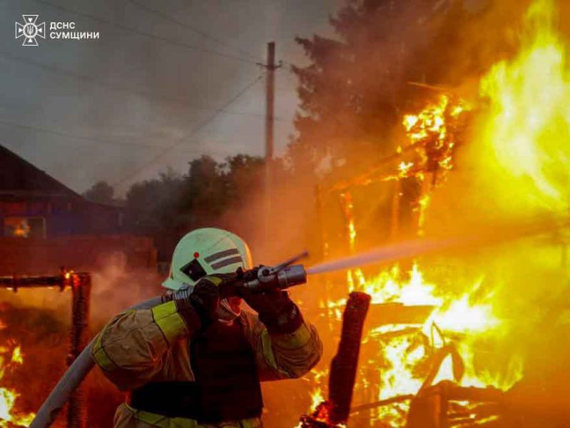 У Шосткинському районі господар будинку загинув у пожежі через необережне куріння