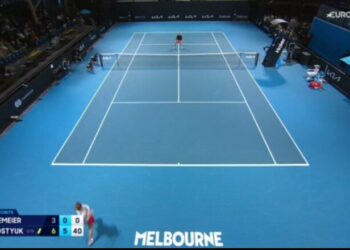 ВІДЕО. Ефектне виконання свічки від Марти Костюк на матчболі