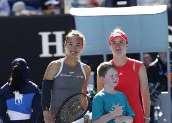 ВІДЕО. Запис повного виставкового матчу Еліна Світоліна – Чжен Ціньвень