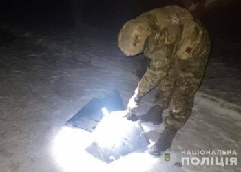 Вибухотехніки поліції знешкодили бойову у Сумському районі частину ворожого ударного безпілотника