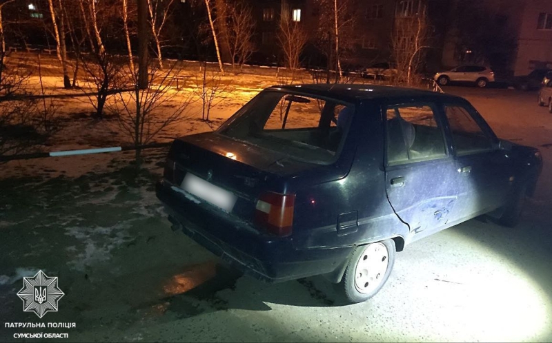 У Сумах на водійку склали 2 протоколи, яка скоїла ДТП та залишила місце автопригоди