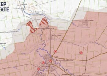 DeepState: Російські війська активізувалися в районі Великої Новосілки на Донеччині
