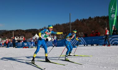 Командна робота. Українські лижники задоволені результатом в естафеті ЄЮОФ