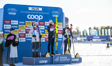 Лижні гонки. Діггінс знову поза топ-3, Андерссон тріумфувала в розділці
