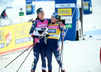 Лижні гонки. Долю вирішили мілісекунди. Діггінс – чемпіонка масстарту