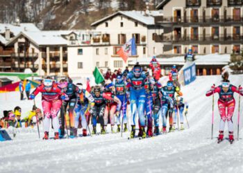 Лижні гонки. Олех і Нікон посіли передостаннє місце в командному спринті КС