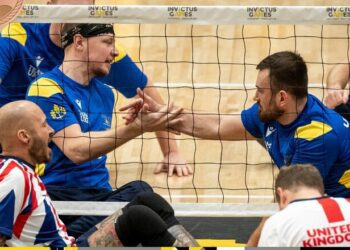 На Іграх нескорених збірна України посіла третє місце у волейболі сидячи