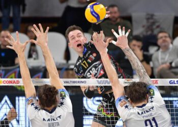 Плотницький подав 6 ейсів у матчі чемпіонату Італії