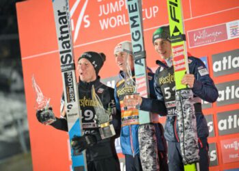 Стрибки з трампліну. Марусяк та Калініченко зупинилися після першої спроби