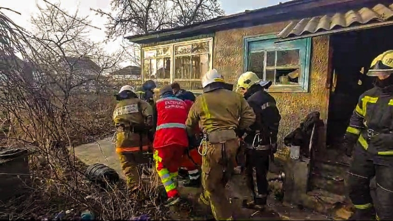 У Конотопі через порушення правил пожежної безпеки при експлуатації пічного опалення травмувався чоловік