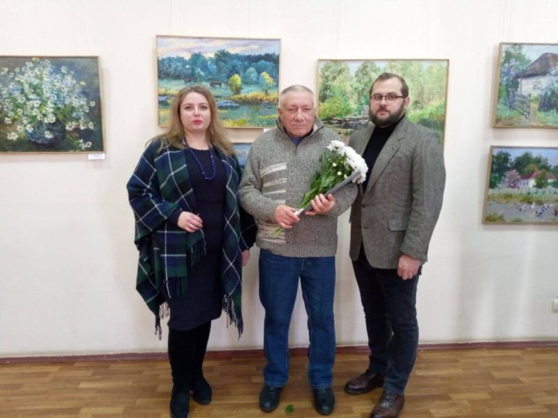 У Конотопі відкрилась виставка відомого українського художника – Сергія Кривенка