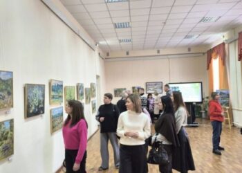 У Конотопі відкрилась виставка відомого українського  художника – Сергія Кривенка