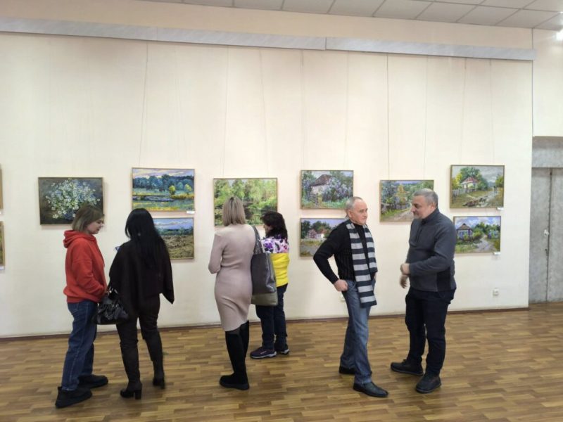 У Конотопі відкрилась виставка відомого українського художника – Сергія Кривенка