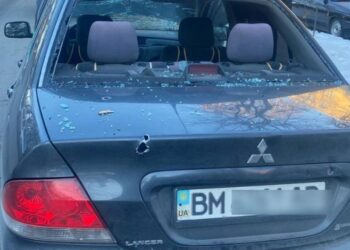 У Сумах безпілотником атаковано цивільну автівку, водій загинув