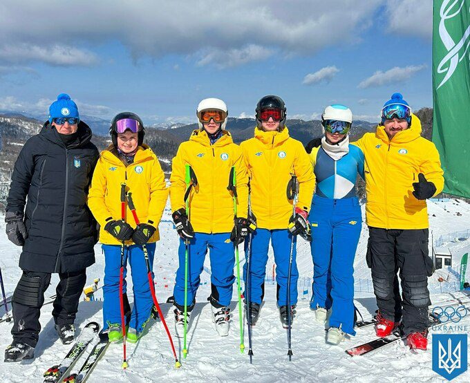 Українські гірськолижники поступилися в 1/8 фіналу командних змагань ЄЮОФ