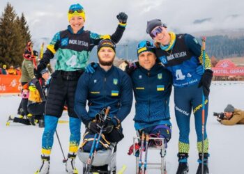Українські параспортсмени-лижники зібрали повний комплект нагород на ЧС