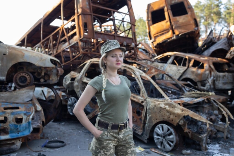 Військовослужбовиця Валерія Охтирчанка презентувала кліп на авторську пісню «Воля», яку присвятила бійцям ЦСО «А» («Альфа») Служби безпеки України (+відео)