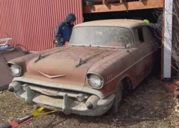 Культове американське авто 50-х простояло понад пів століття у гаражі (ВІДЕО)