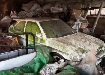 Покинуті Ford Escort Cosworth знайшли іржавіючими просто неба (ВІДЕО)