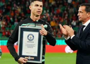 Роналду потрапив до Книги рекордів Гіннеса за найбільшу кількість перемог у складі національної збірної