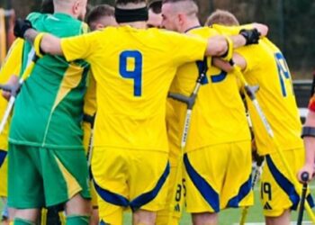 Українська команда з ампфутболу Збірна Ліги Дужих у дебютному міжнародному матчі обіграла Бельгію