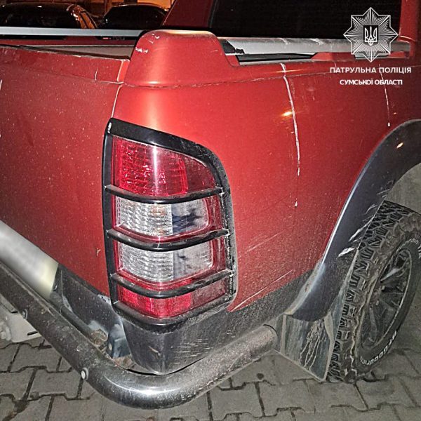 У Сумах нетверезий водій спричинив ДТП на Михайла Лушпи