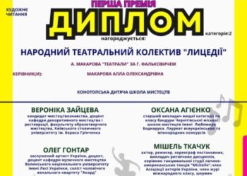 Конотопські театрали – переможці міжнародного конкурсу