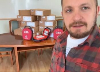 Конотопу швейцарські партнери передали ще 10 мобільних дефібриляторів