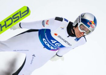 Лижне двоборство. Яскравий фініш. Лампартер оформив другу перемогу в Лахті